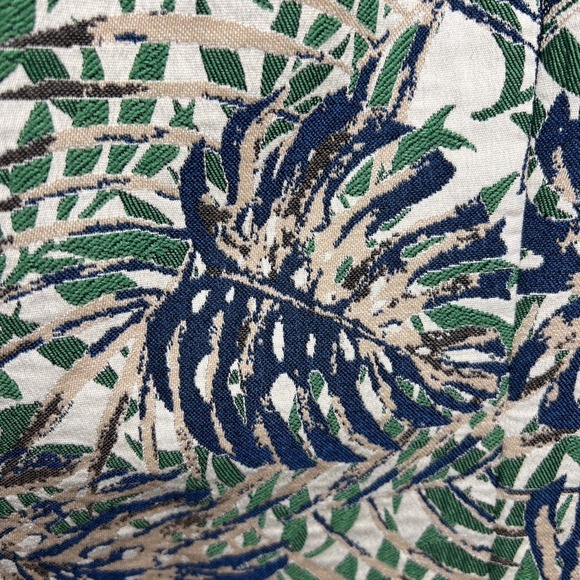 J. McLaughlin Sandra Zip Front Sleeveless Botanical Jacquard Dress Size 14 - Picture 12 of 12